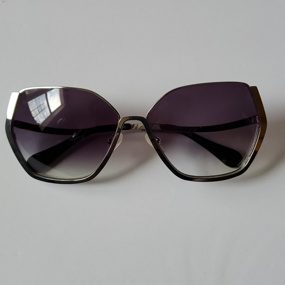 Diane von Furstenberg Sunglasses - Silver Metal